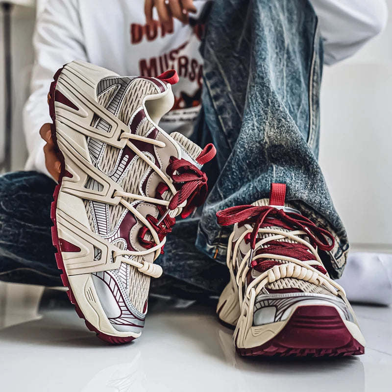 Trend low top Daddy shoes casual sneakers outdoor harbour style