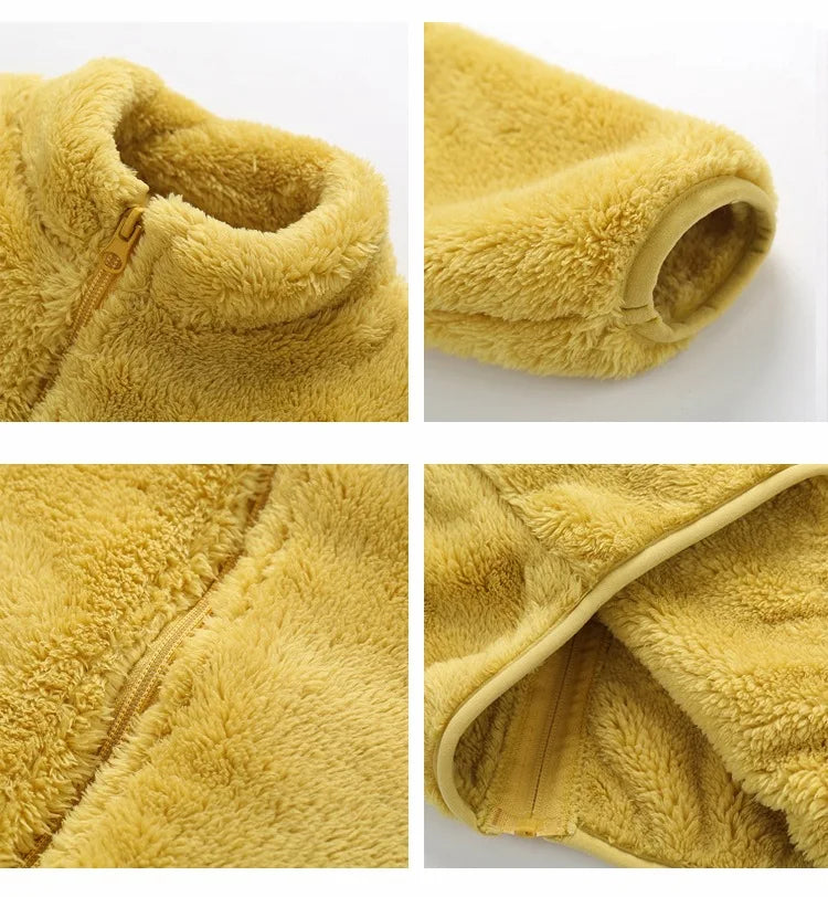 Kids Winter Coats 2025 New Children Outerwear Boy Warm Fleece Jacket Baby Girls Jackets for Autumn Spring Children Clothing