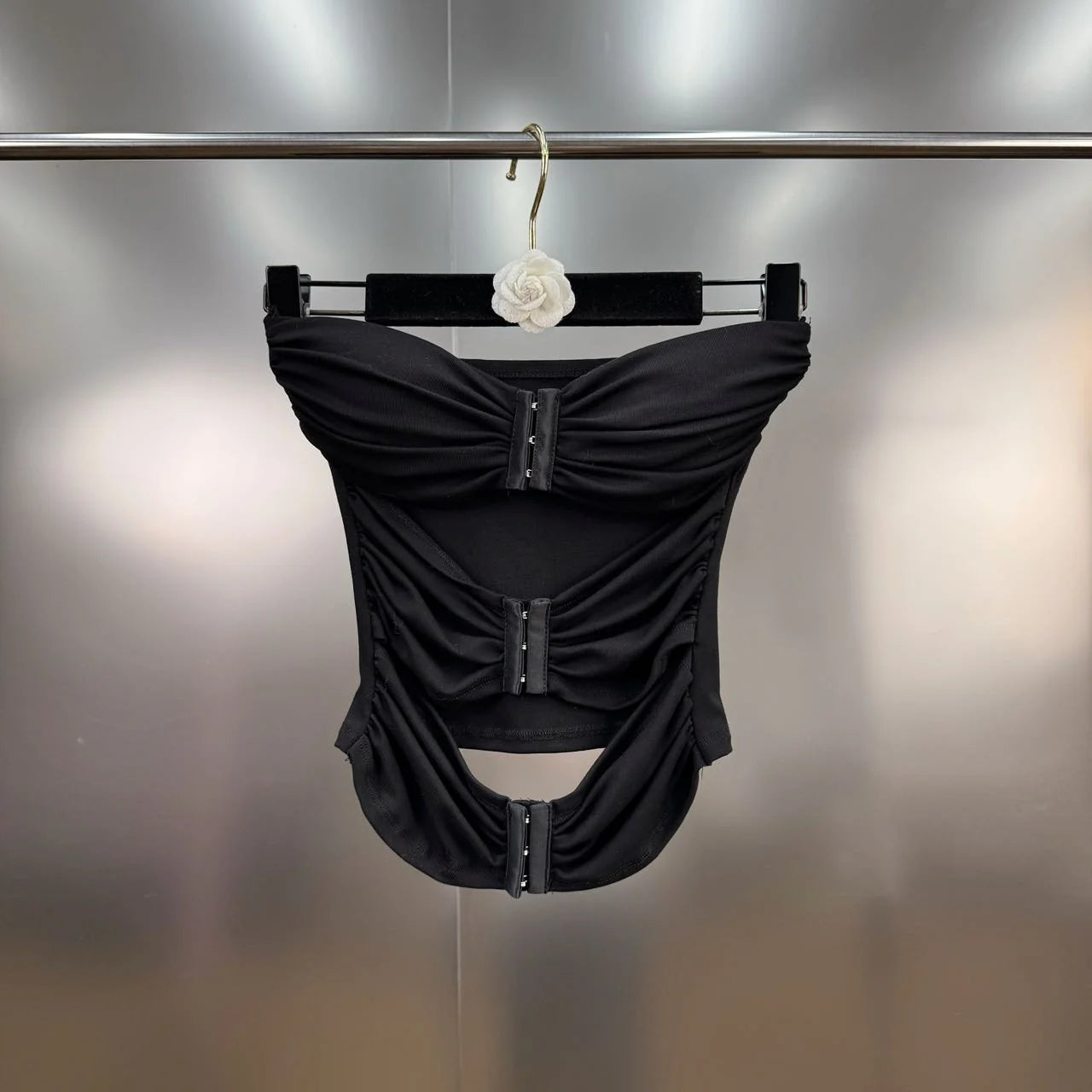 traf 2025 woman summer sexy vest knitted hollow corset ladies tube top vest y2k clothes New fashion high quality tops pullover