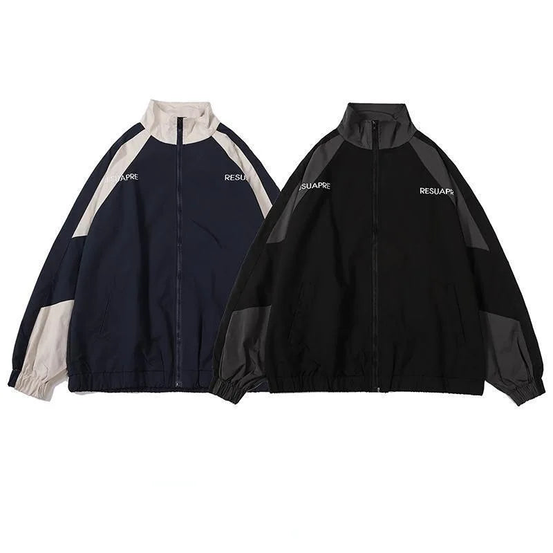 Hip Hop Varsity Jacket Women Y2K Streetwear Patchwork Letter Windbreaker Coats Korean Fashion Spring Summer Thin College Jackets