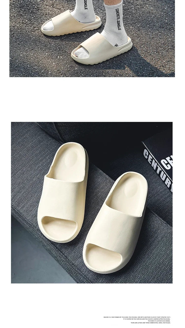 Hot sales Women Men Slippers Fashion EVA Slides 2025 Summers Outdoor Beach Sandals Women Casual Shoes
