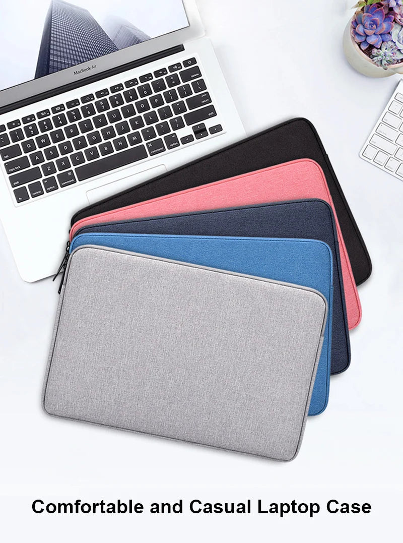 Waterproof Laptop Bag Sleeve Tablet Cover 11 12 13 14 15 15.6 Inch For MacBook Air Pro Xiaomi Dell Acer Notebook Computer Case