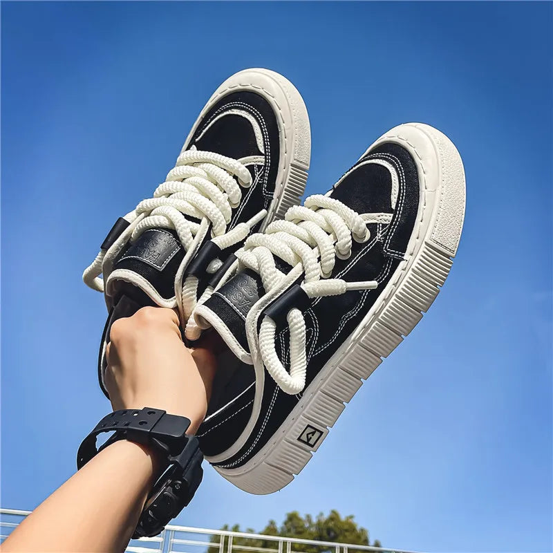 Fashion casual shoes with small white shoes classic board shoes work shoes