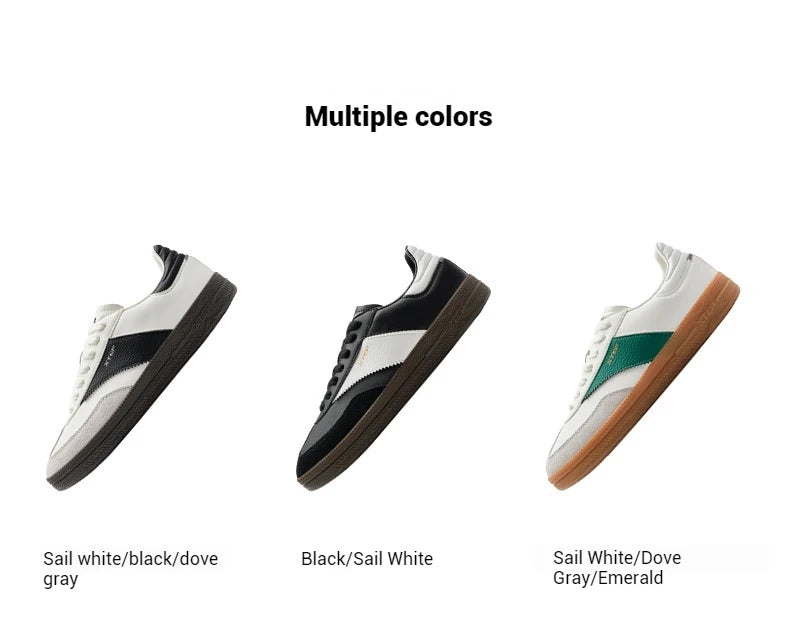 Xtep GAT Skateboarding Shoes For Men 2025 Spring Stability Comfortable Sports Shoes Classics Street Soft Sneakers 875119310004