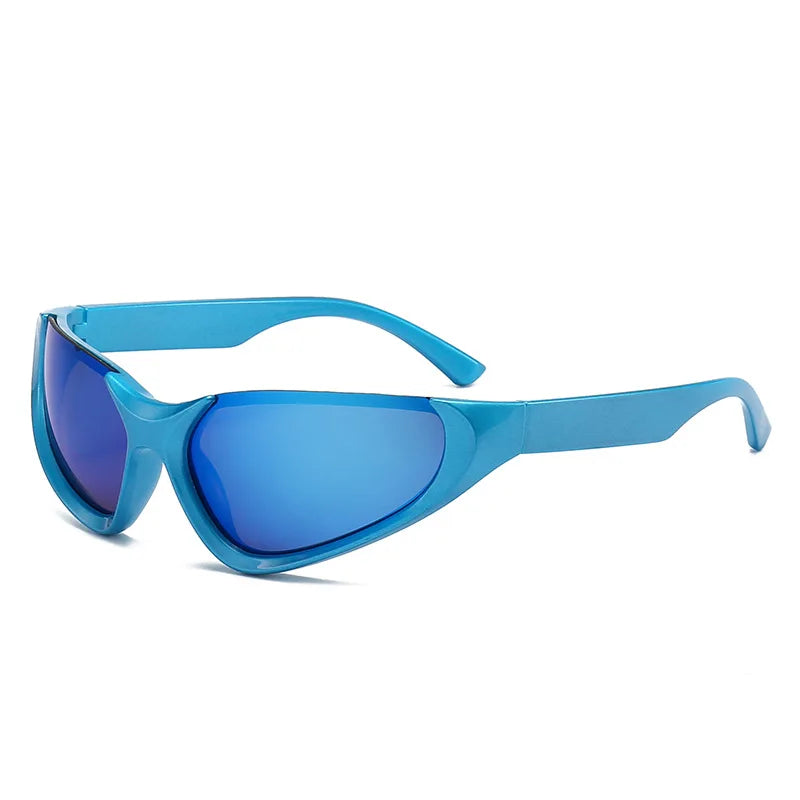 New Punk Y2K Spicy Girl Sunglasses Fashion Women Outdoor Sports Sun Glasses Vintage Men's Cycling Driving Glasses UV400 Eyewear