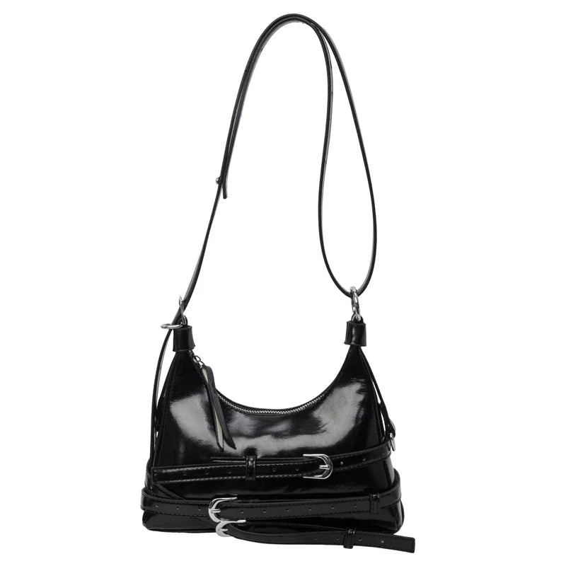 Fashion Sewing Thread Shoulder Bags Solid Soft 2024 Hot Sale Bags for Women Interior Compartment Zipper Pu Women's Handbags