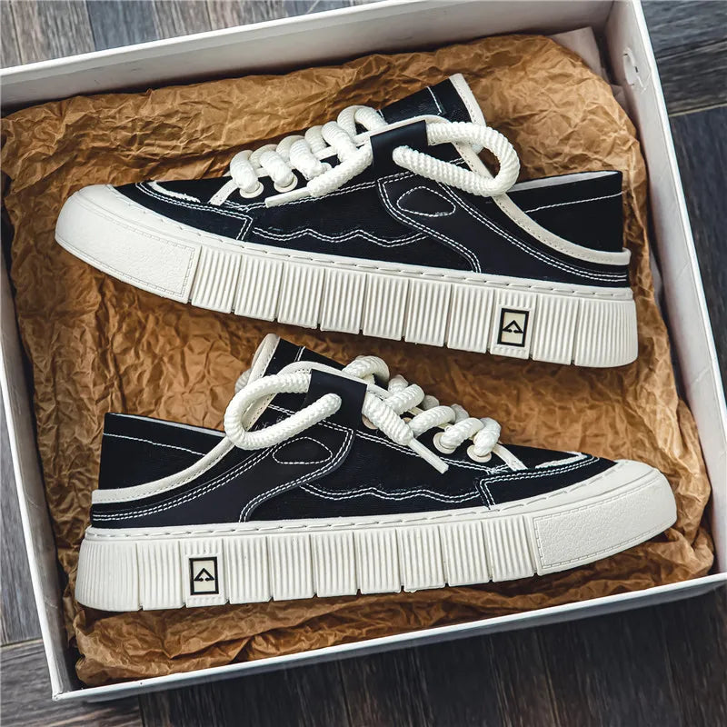 Fashion casual shoes with small white shoes classic board shoes work shoes