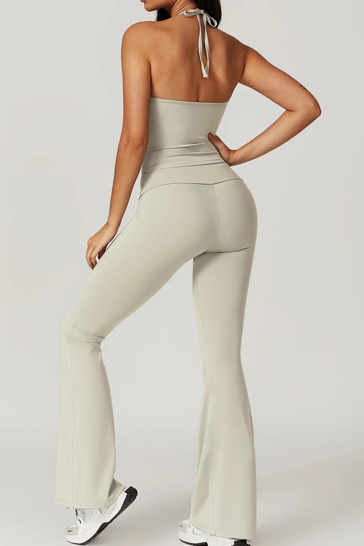 Yoga Pants Women Bell Bottoms High Waist Sport Flare Pants Gym Fitness Leggings Women Female Legging Tummy Control Running Tight