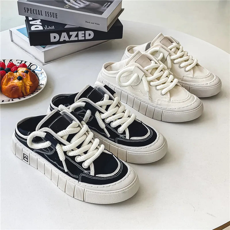 Fashion casual shoes with small white shoes classic board shoes work shoes