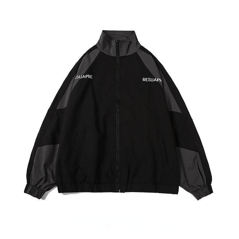 Hip Hop Varsity Jacket Women Y2K Streetwear Patchwork Letter Windbreaker Coats Korean Fashion Spring Summer Thin College Jackets