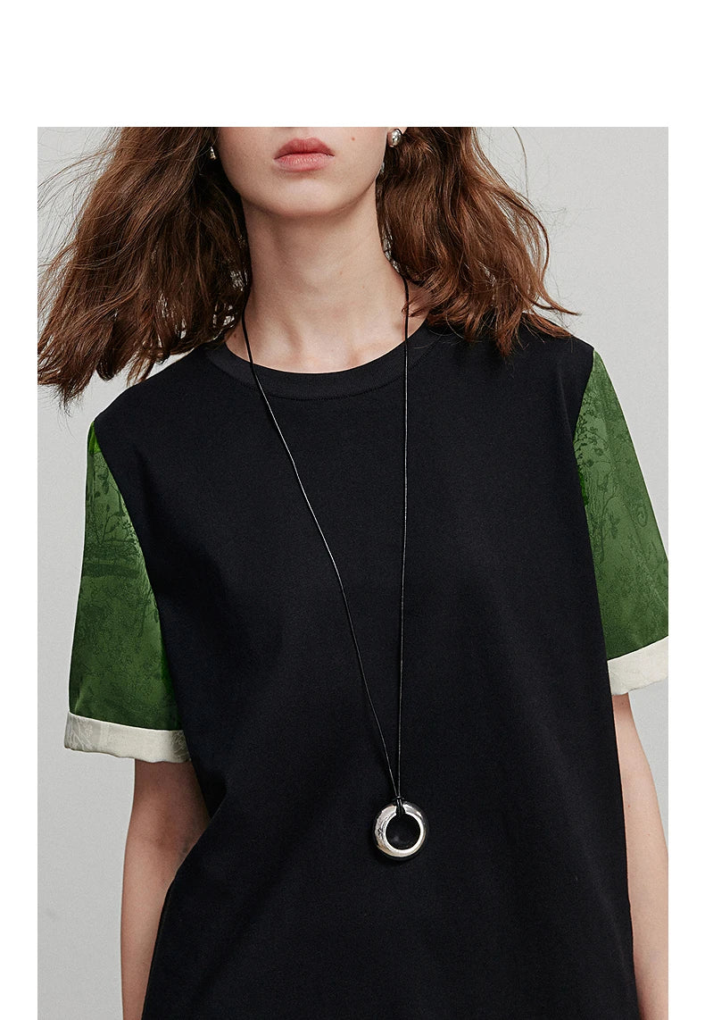 TOYOUTH Women Short Sleeve T shirt 2025 Summer New Casual Tops 8521048