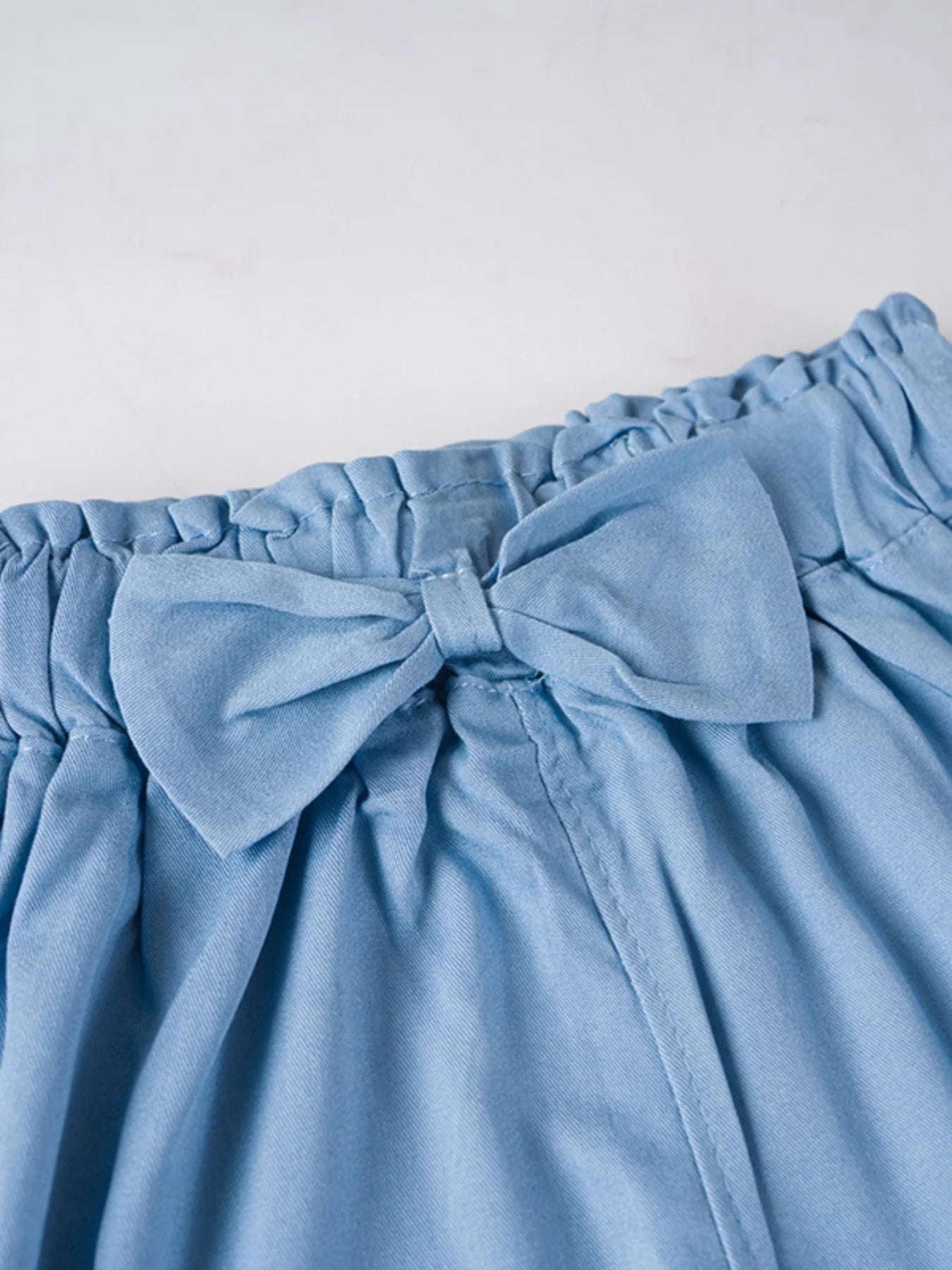 2025 New Fashion Children Wide Leg Pants Summer Casual Thin Chiffon Cropped Trousers For Teenager Girls Clothes 2 4 6 8 10 Years