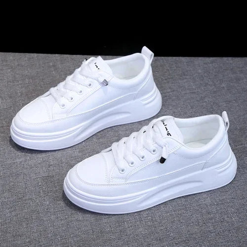 2025 Fashion Mesh Casual Shoes Flats Women Lace Up Dames Sneakers Platform Round Toe Zapatillas Casual Mujer for Summer Spring