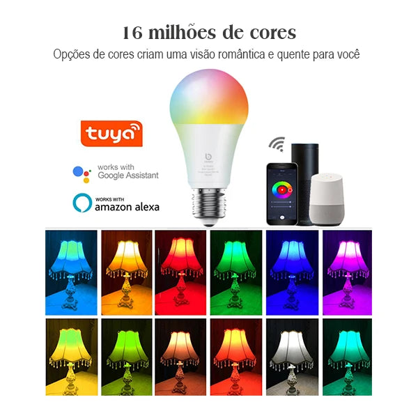 Alexa, Alexia original smart home, smart lamp, Tuya smart home, smart home automation