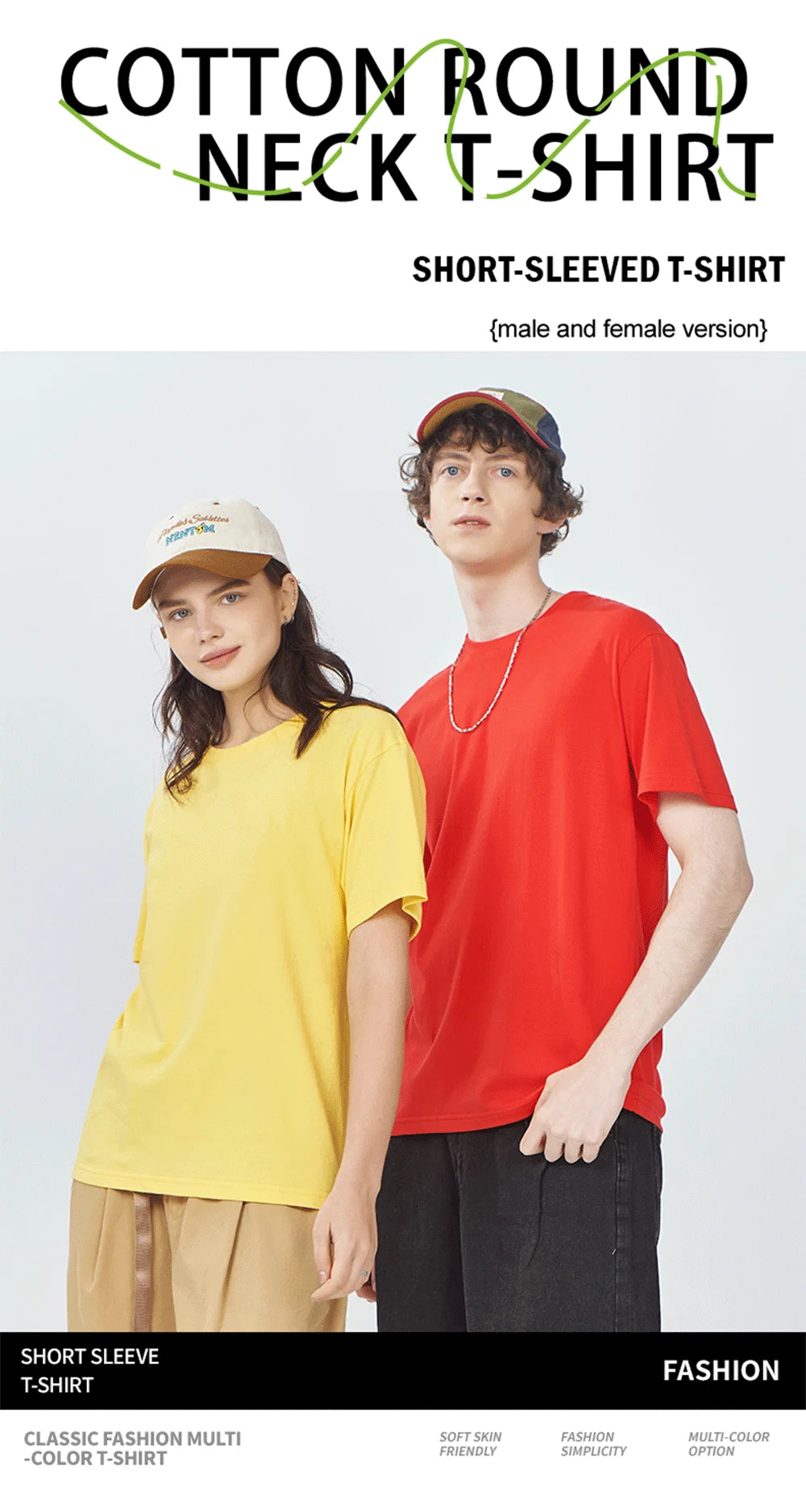 Just Say No To Sports Printed Comics Clothing Mens Loose O-Neck T-Shirt Summer Fashion Casual Oversized Cotton T-Shirt Couple