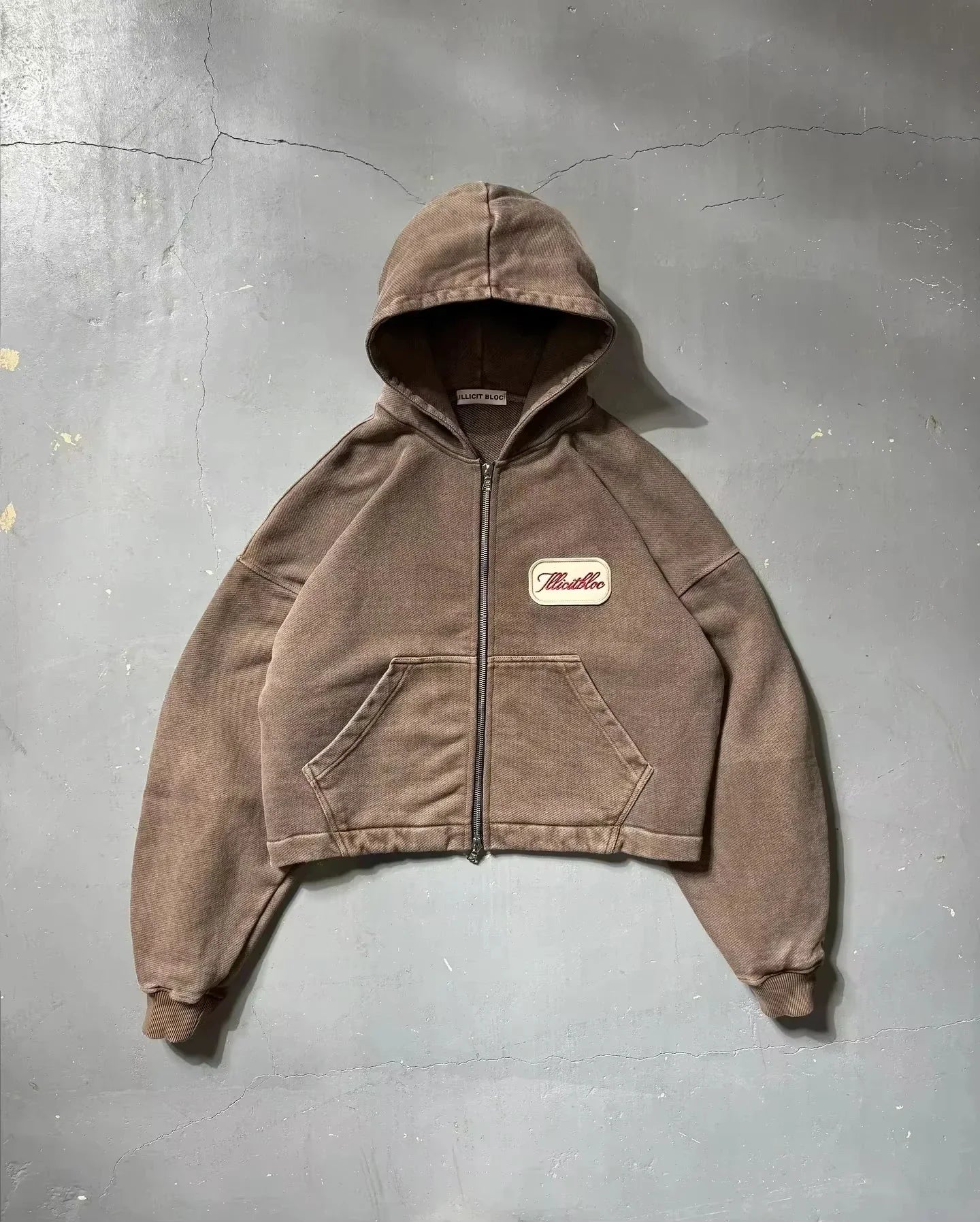 Y2K Fashion New Letter Embroidery Patch Loose Hooded Sweater Women Street Vintage Hip Hop Harajuku Leisure Couple Sports Hoodies