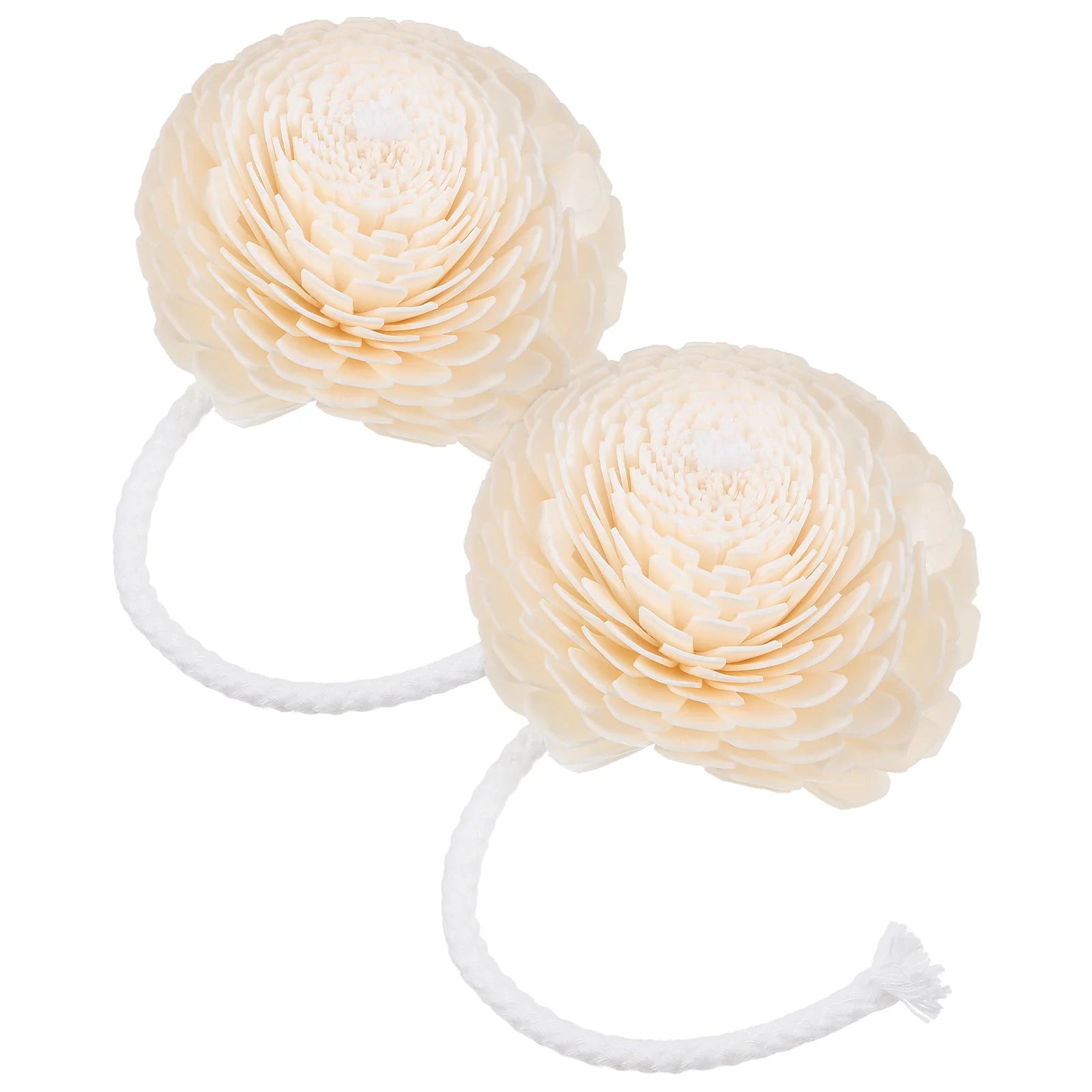 2Pcs Lavender Aromatherapy Diffuser Flower Head Air Freshener Romantic Aromatherapy For Home Health