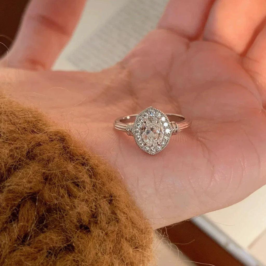 VENTFILLE 925 Sterling Silver Irregular Ring for Women Geometry Versatile Minimalism  Accessories Jewelry Gift Dropshipping