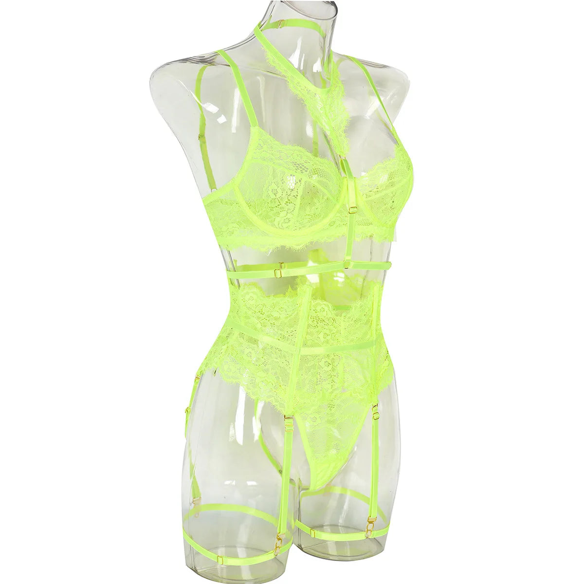 Diccvicc Beautiful Lingerie Eyelash Elegant Transparent Lace Bra Panty Set Floral Embroidery Women Sexy Underwear Exotic Outfit