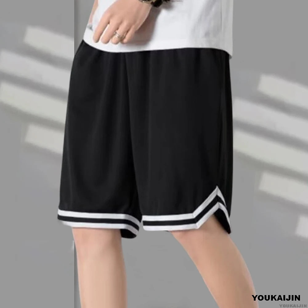 Basketball Shorts for Men's Summer Sports Training in 2025 Casual Loose and Breathable Pants American Five Point Shorts M-5XL