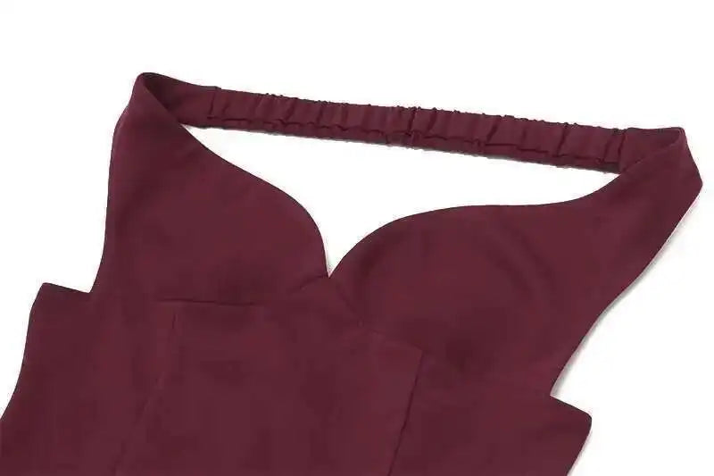 Avrilyaan Deep V Off Shoulder Backless Sexy A-line Dress Women Elegant Party Dress Slash Neck Bodycon Mini Summer Dress Vestidos