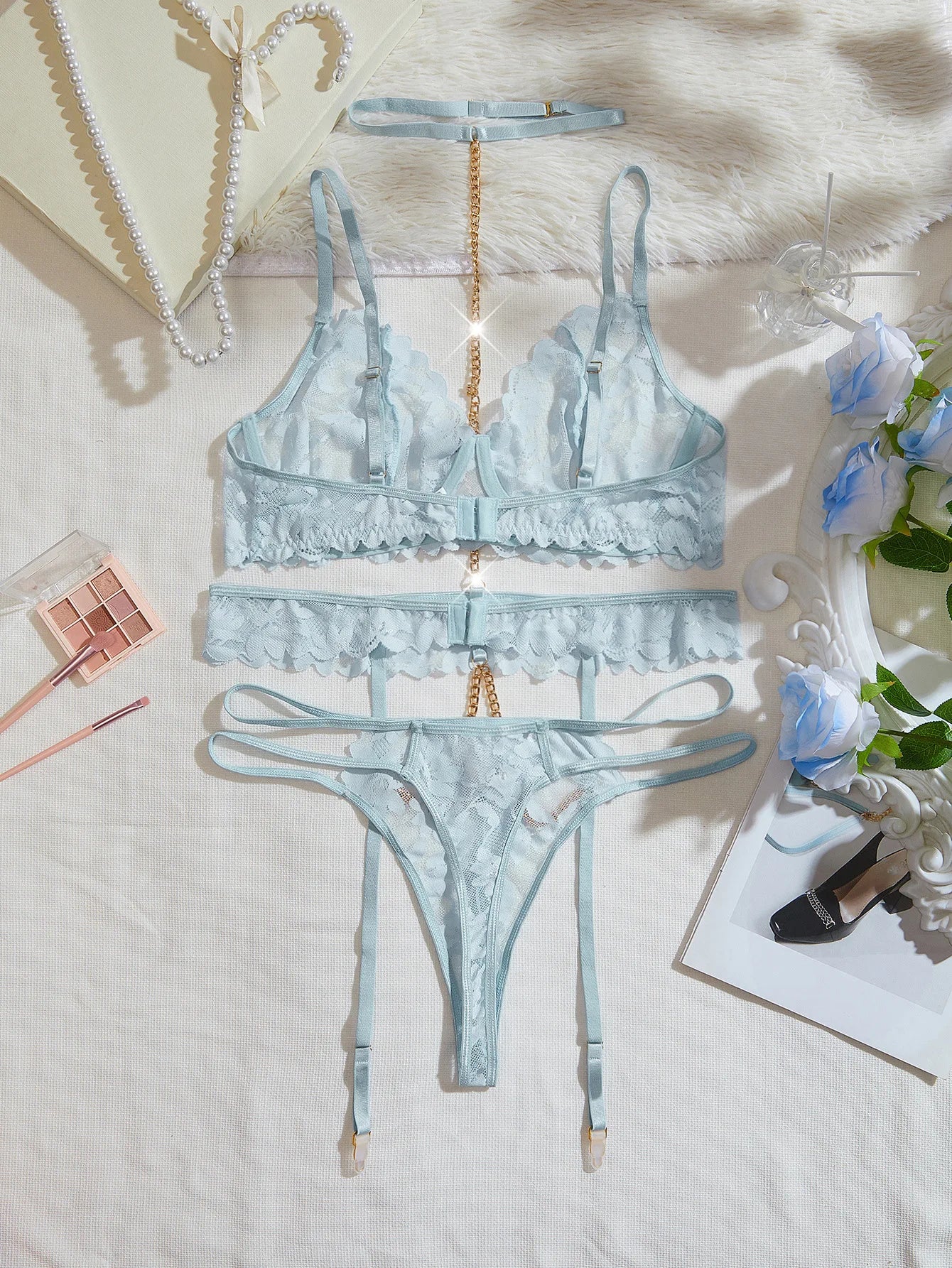 Cosplay Sexy Erotic Lingerie Women Bra And Panty Garters Sexy Lingerie Sets For Sex Women's Underwear Set Female Sexy Costumes