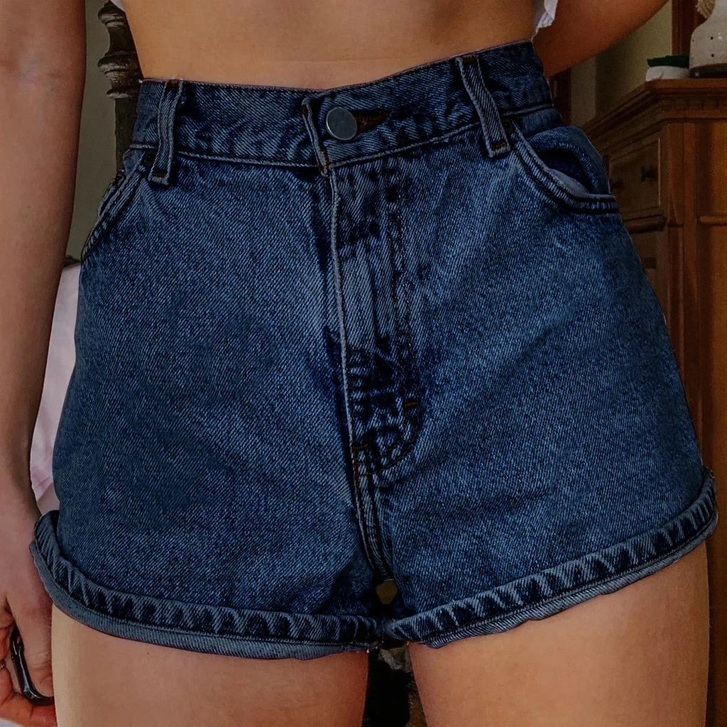 Casual Denim Shorts Women's Summer Versatile Mom Jeans Cross-Border Trade Quality Fashionable Chinese Mainland Product