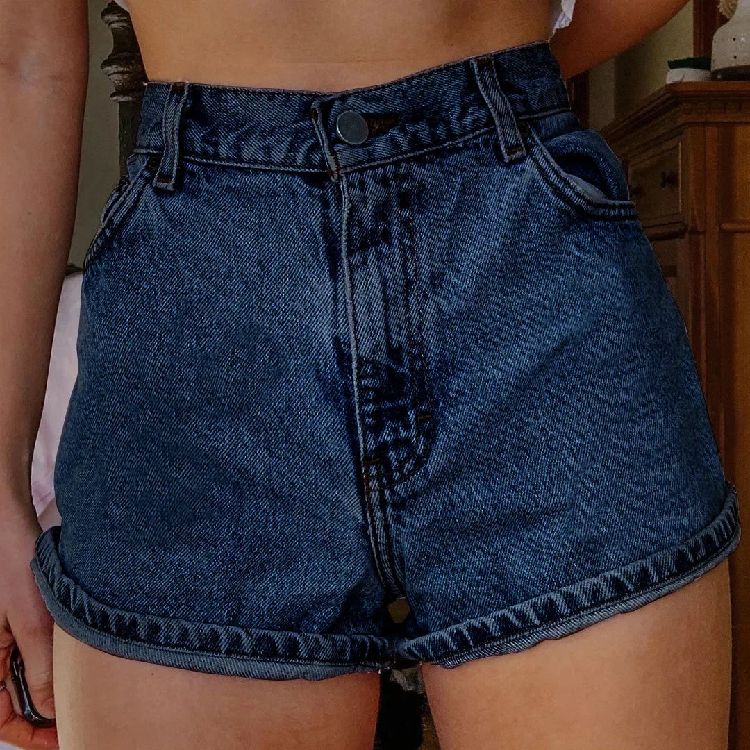 Casual Denim Shorts Women's Summer Versatile Mom Jeans Cross-Border Trade Quality Fashionable Chinese Mainland Product