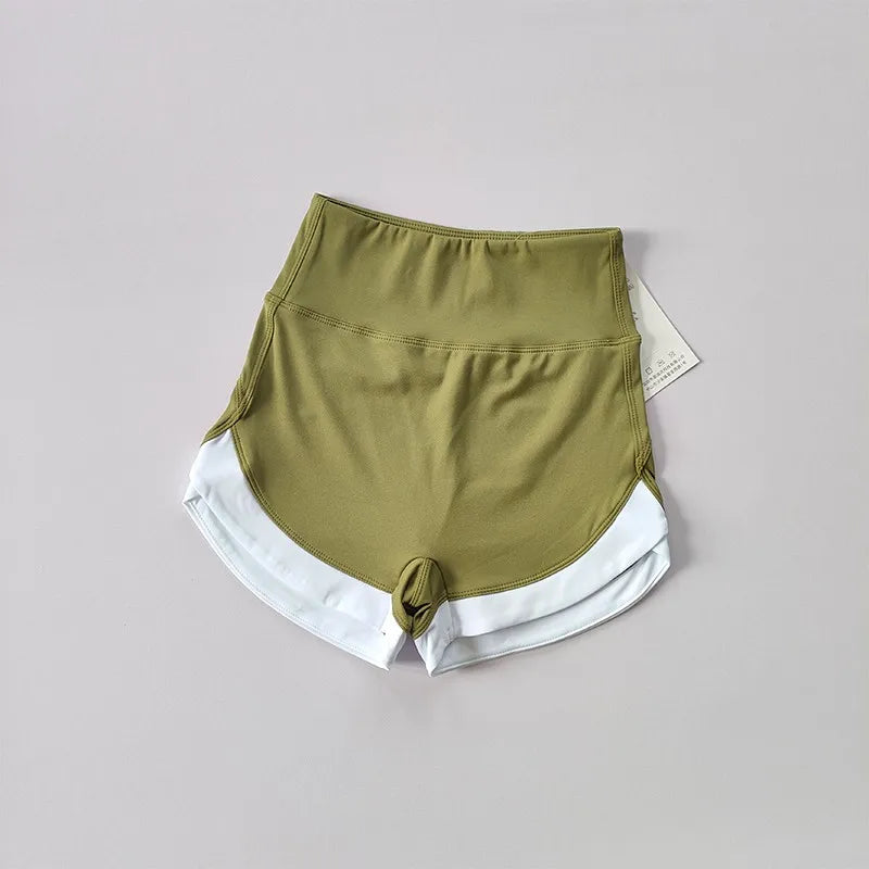 2023 Women's Yoga Shorts High Waist Sport Shorts Fitness Push-Up Tights Booty Gym Shorts Cycling Shorts Running Shorts Female