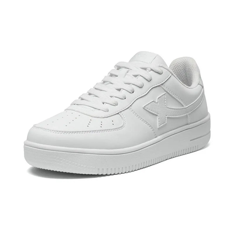 Xtep Men Skateboarding Shoes Non-Slip Casual White Couple Skate Sneakers Male Female Luxury Brand Shoes 881219319851