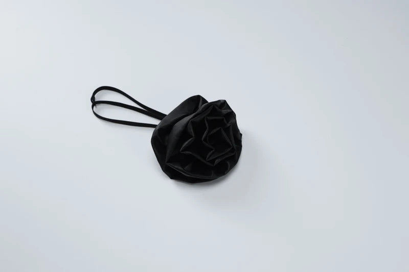 Hugcitar Fashion Pu Leather Black Turtleneck Tie Flower Long Sleeve Buttons Sexy Bodycon Bodysuit Women Party Overalls Romper