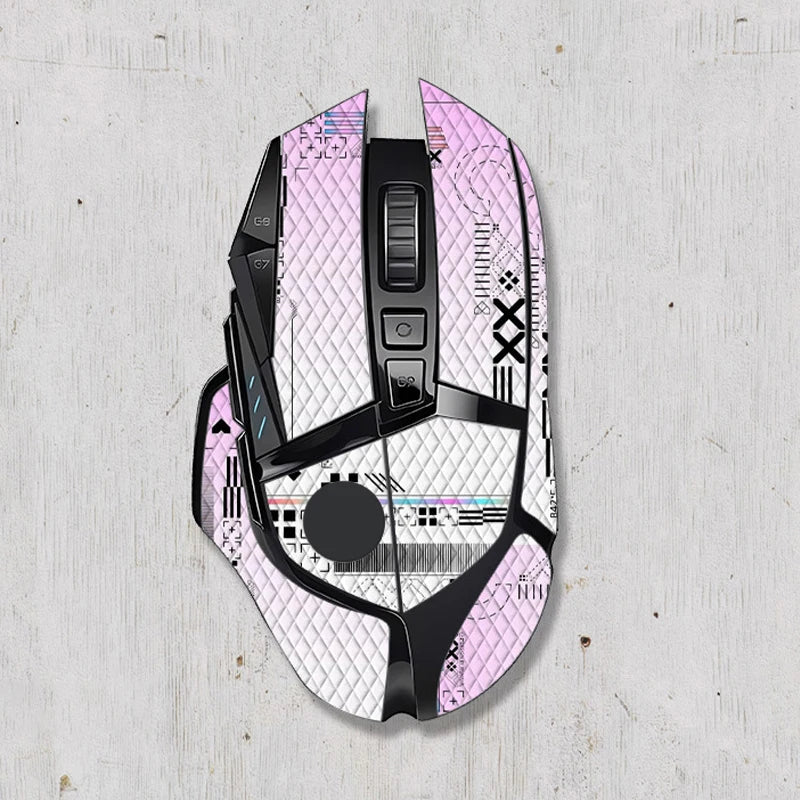 Mouse Grip Tape Skate Sticker Non Slip Suck Sweat Mouse Anti-Slip Sticker For Logitech G502 HERO