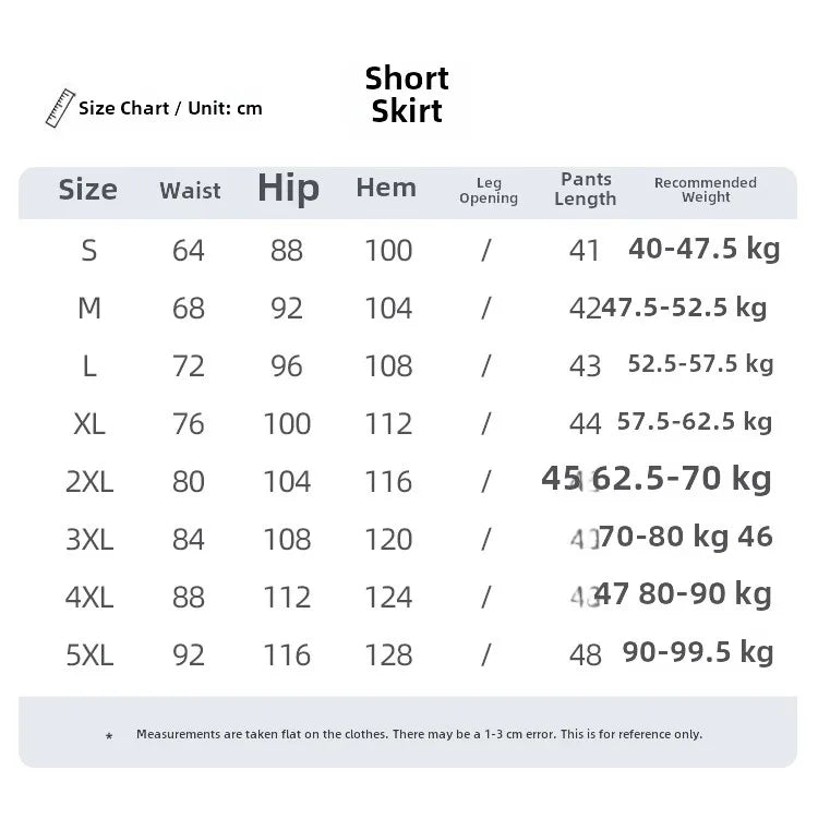 American Sle Versatile High Waist Denim  Skirt Women's Summer New plus Size Pleated Skirt Small Size Slim A-Line ves