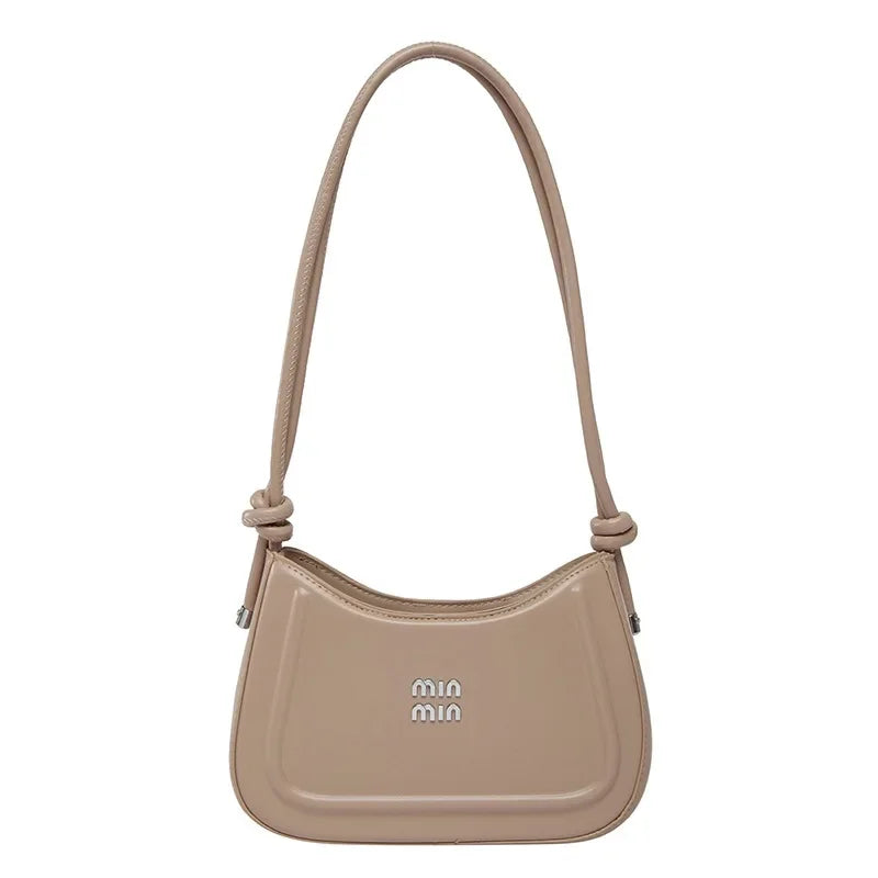 2025 High-End Summer Fashion Dumpling Bag Women Underarm Large Capacity Bag Versatile Simple Single Shoulder Bag Soft Polyester