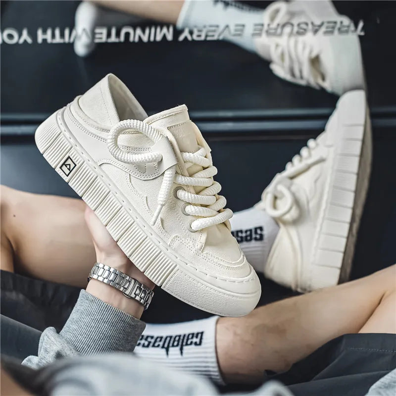 Fashion casual shoes with small white shoes classic board shoes work shoes