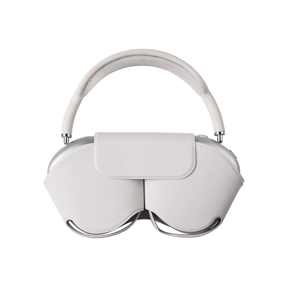 Luxury PU Headphones Cover For AirPods Max Case Anti-scratch Waterproof Protective Headset Cases For Apple AirPods Max Shell