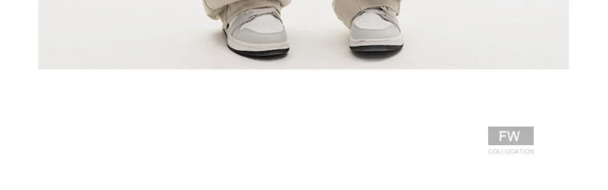 Autumn New Style Light Tawny Women's Sports Pants Loose Sweatpants Banana Shape Hiphop Elastic Waist Wide Leg Trousers