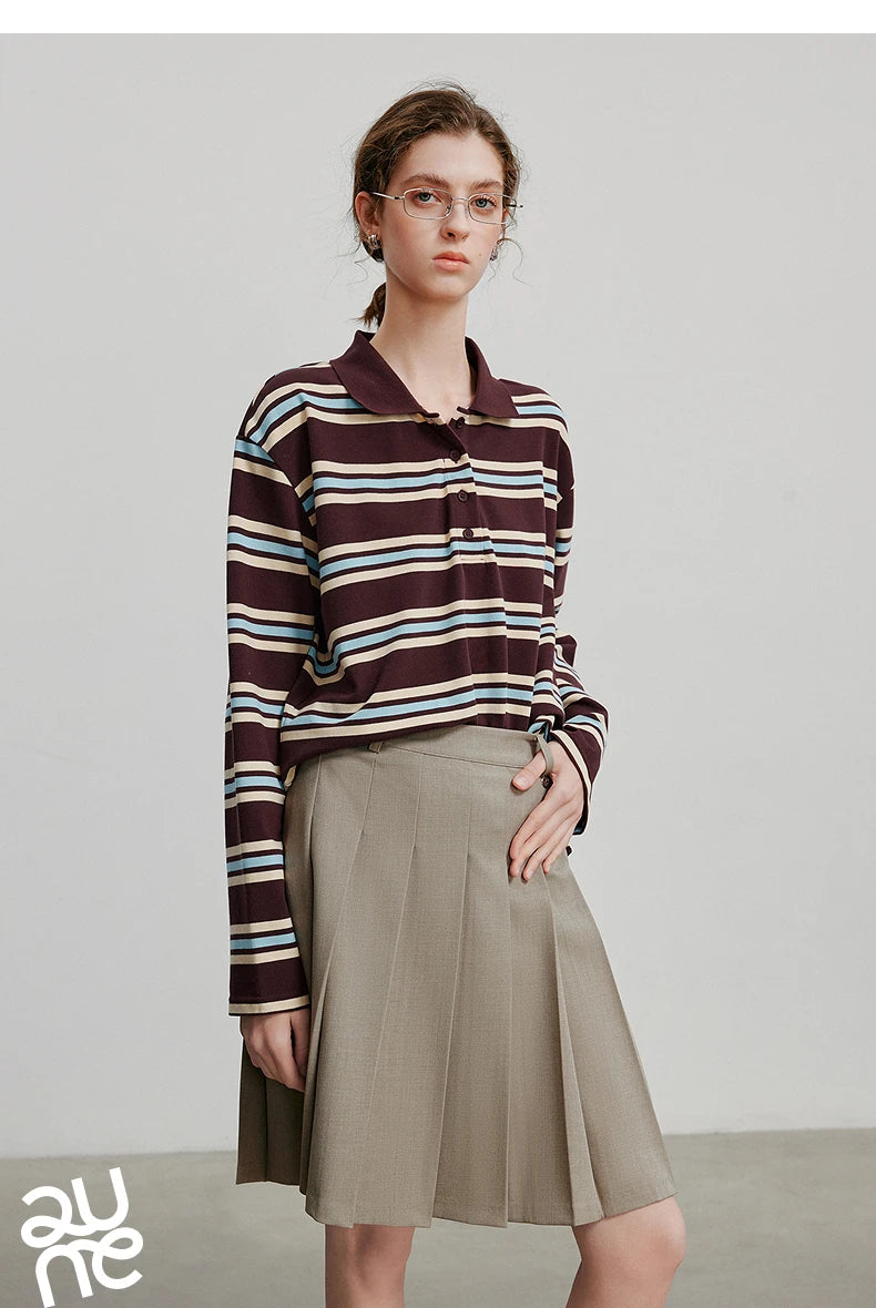 TOYOUTH Women T shirt 2025 Spring New Tops 8511053