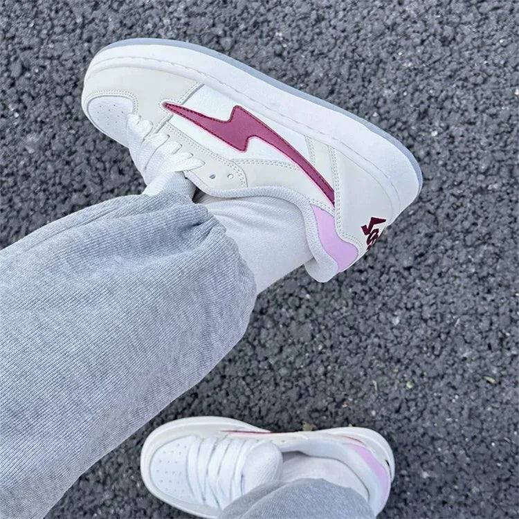 Summer Chunky Ladies Sneakers Thick Bottom Increased Ultra-Light Non-Slip Wear-Resistant Bread Casual Sneakers Vulcanized Shoes