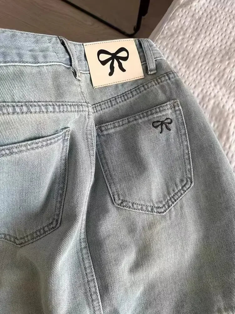 American Style Vintage Denim Skirt Women's Summer 2025 New Plus Size Slimming A- Line Mini Dress Hiding Belly Minimalist Design