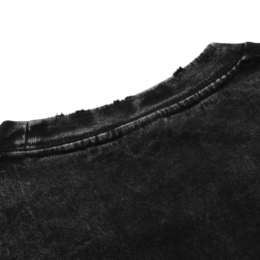 2025 Summer T-Shirts Men Women Invincible Hero Vintage Washed High Quality Cotton Clothes Short Sleeve Crew Neck Tee Shirt