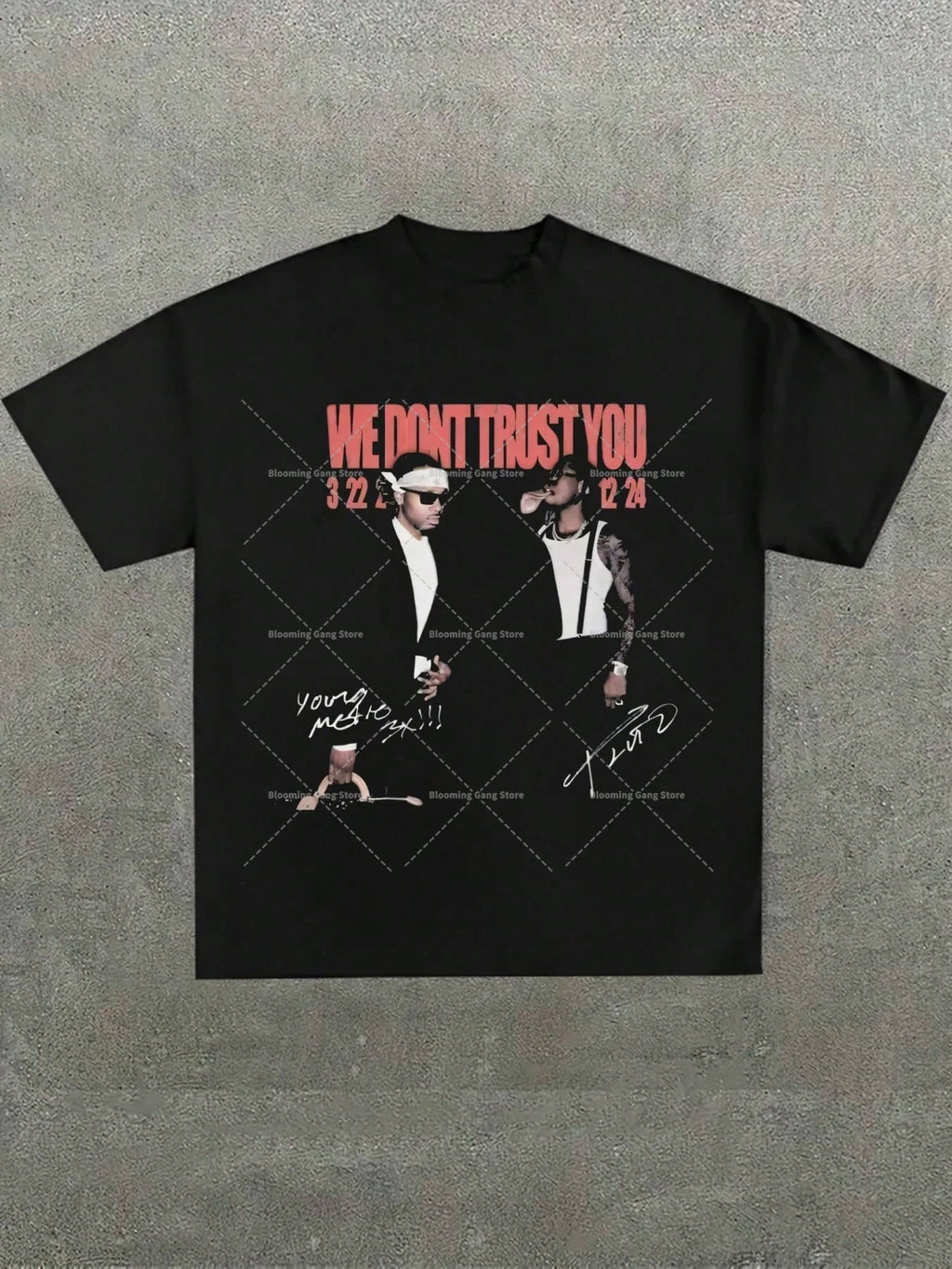 2025 Y2K Men Clothing Trendy  Harajuku Printed Oversized Gothic T-shirt Short Sleeves Women Sports Fashion Hip-Hop Streetswear