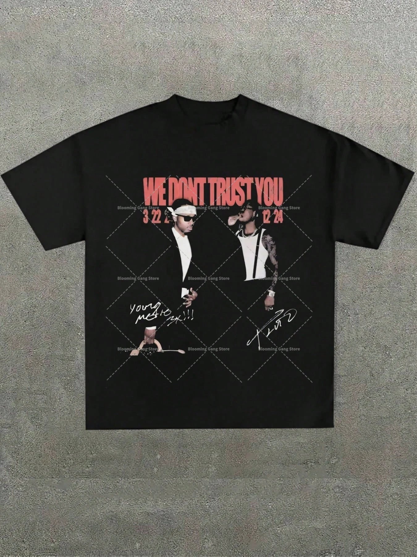 2025 Y2K Men Clothing Trendy  Harajuku Printed Oversized Gothic T-shirt Short Sleeves Women Sports Fashion Hip-Hop Streetswear