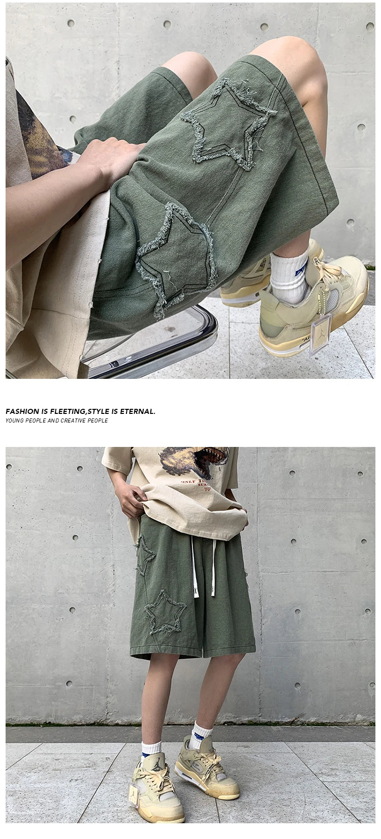 2024 Summer Shorts Men Loose spodenki meskie Vintage Denim Basic SimpleHot Sale High Waist Leisure Ulzzang Streetwear Short