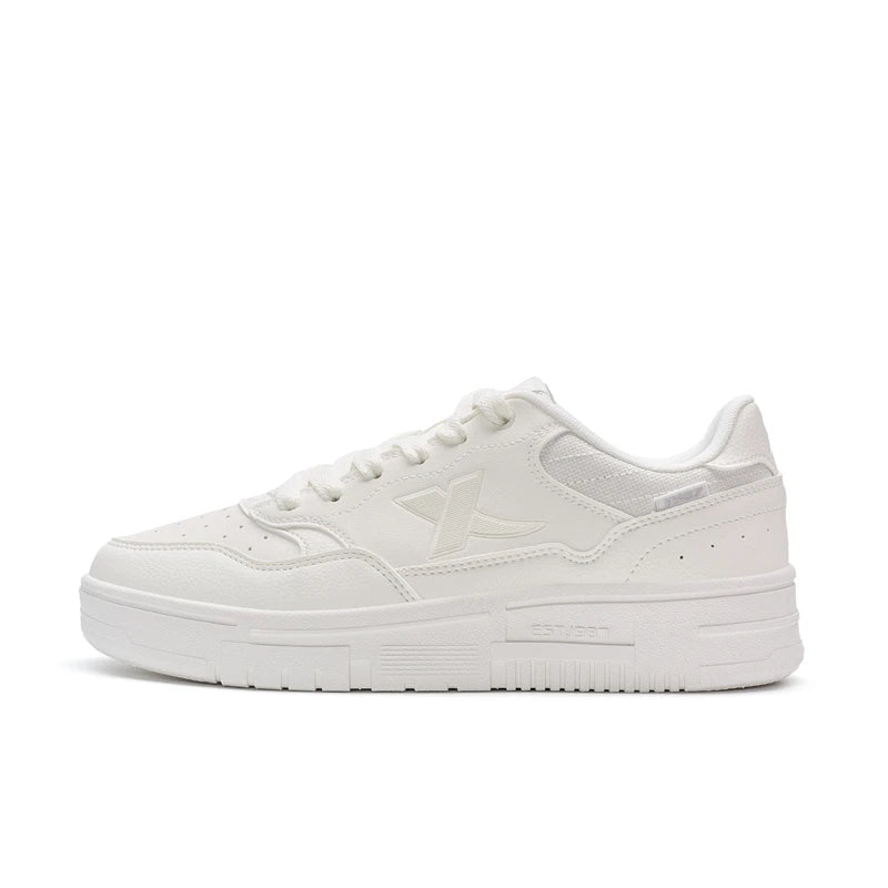 Xtep Men Skateboarding Shoes Non-Slip Casual White Couple Skate Sneakers Male Female Luxury Brand Shoes 881219319851