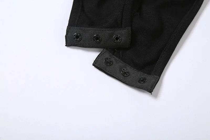 Summer American Retro Sexy Punk Y2K Grunge Cartoon Letter Printing Bodysuit Women Streetwear Slim Vest Bodycon Tops Jumpsuits