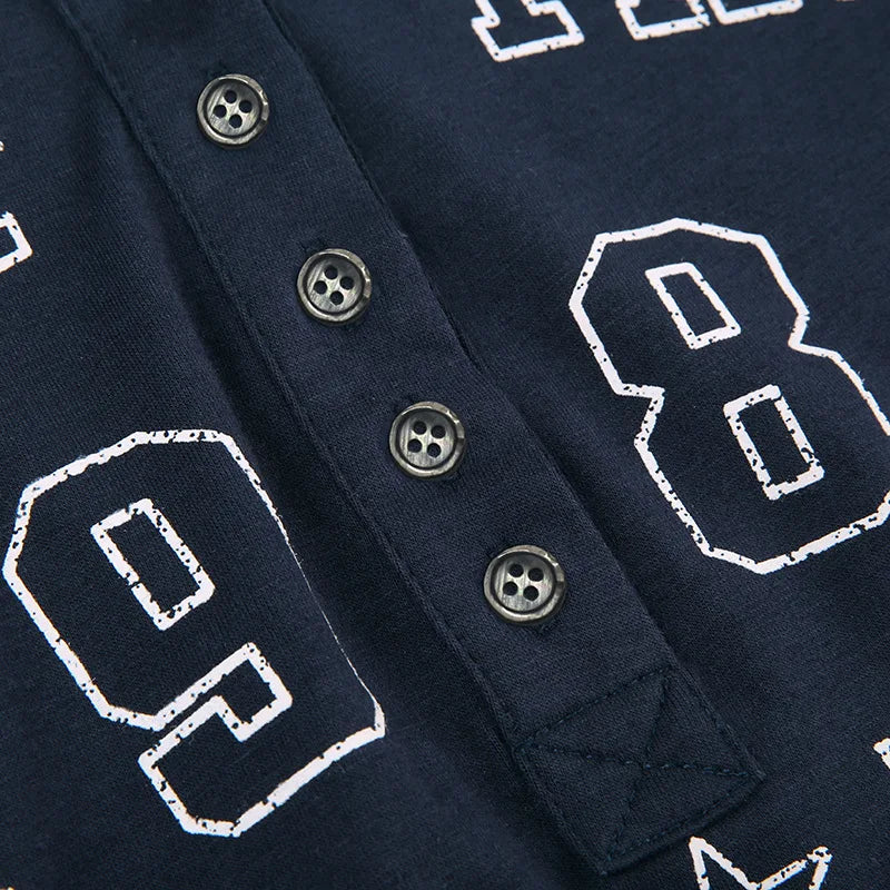 Black T-shirt Women Autumn Letter Print Streetwear Long Sleeves O-Neck Bodycon Sexy Top Button Fashion Casual Slim Tees Female