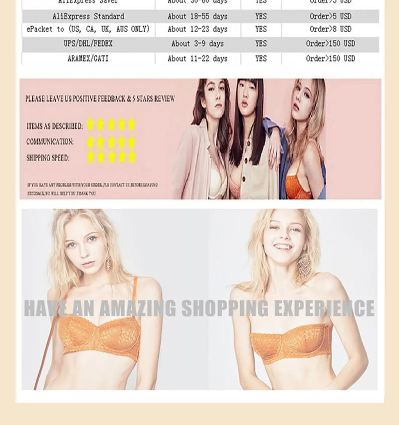 7PCS/Set Women Sexy Lace Panties Seamless Cotton Brazilian Panties Girls Breathable Sexy Low Rise Underwear Female Soft Lingerie