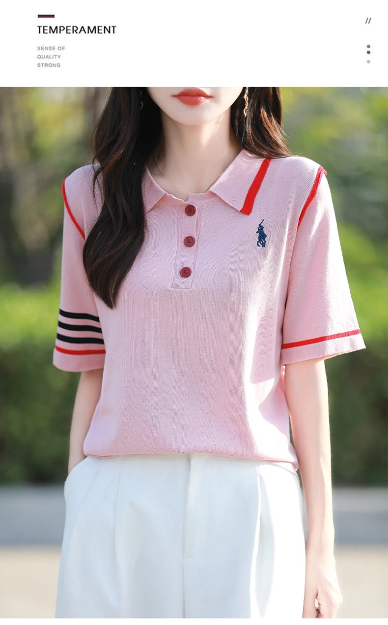 2025 Spring and Summer Women's High end Embroidered Cashmere Hoodie Flip Collar Women's Hoodie New High quality Top