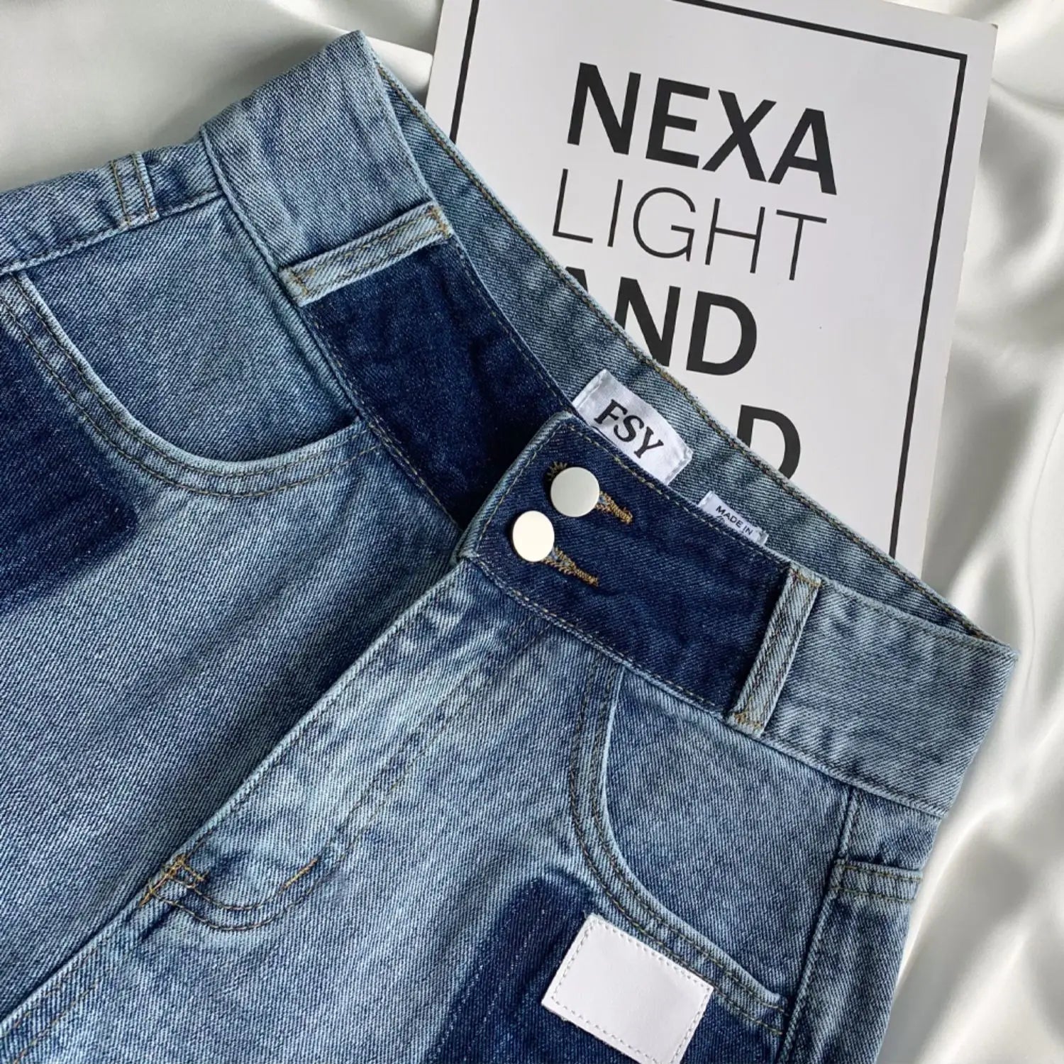 Shorts Women Irregular Washed Tassel Denim Summer Fashion Design High Waist Hot Patchwork Sexy Clothing Simple Casual Aesthetic